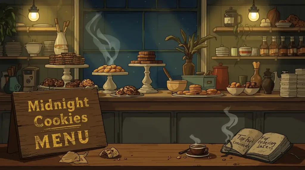 Midnight Cookies Menu: The Ultimate Late-Night Dessert Fix Cookies Menu midnight cookies menu