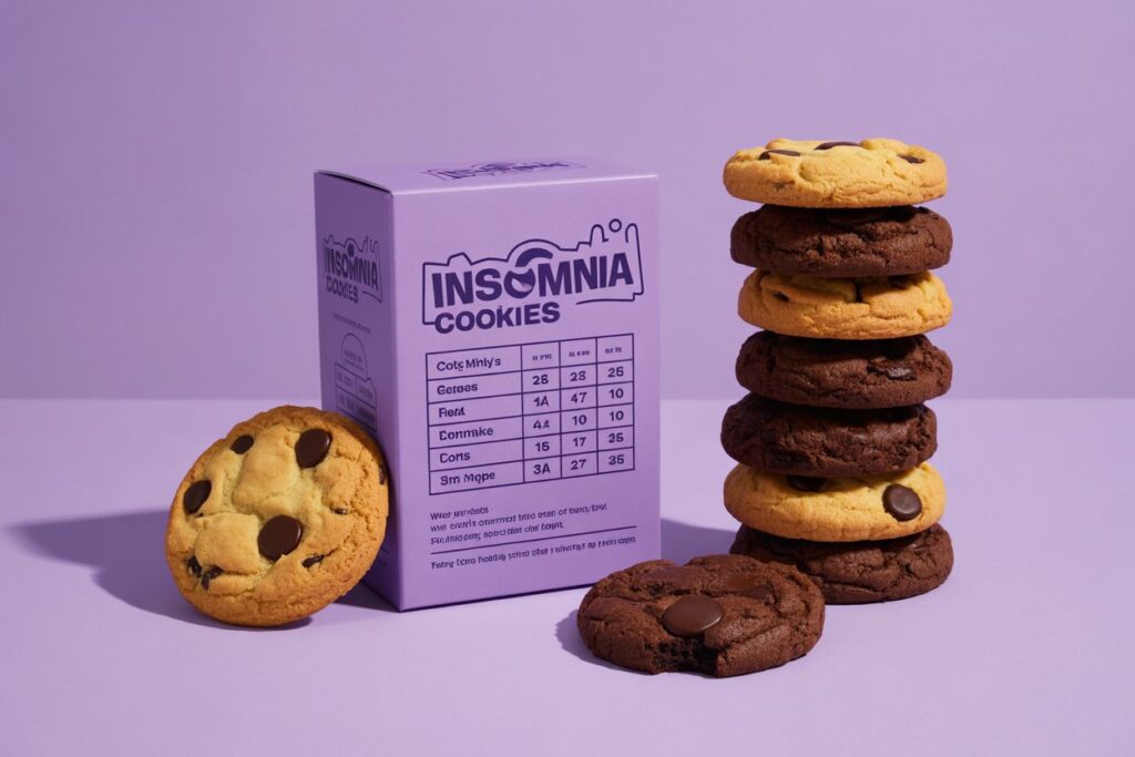 Insomnia Cookies Calories Chart Per Flavor 2025 Cookies Menu