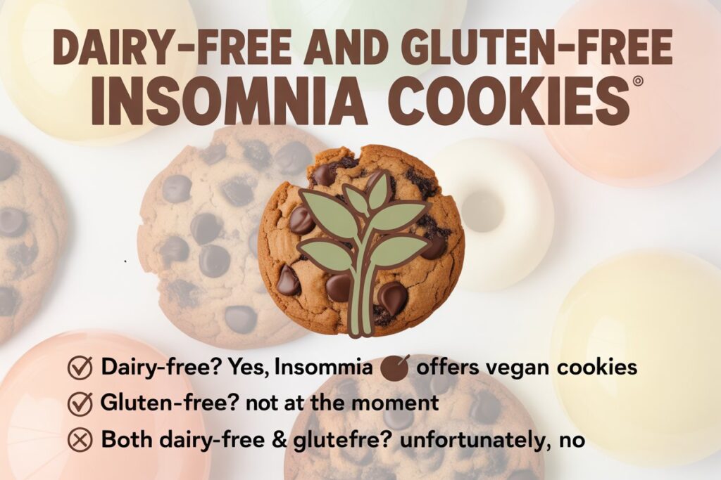 Are Insomnia Cookies Gluten-Free Options Available? Cookies Menu