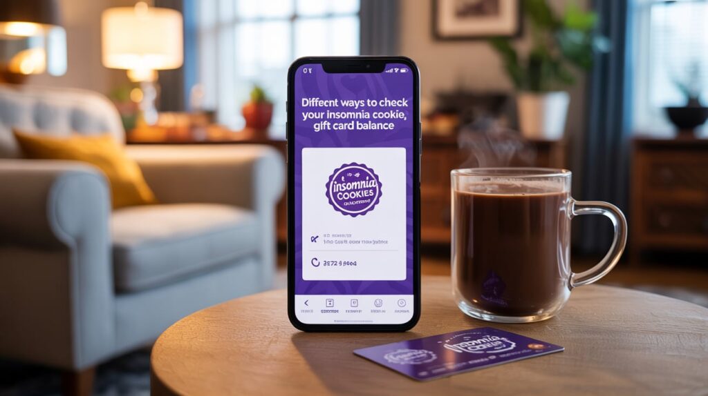 How to Check Your Insomnia Cookies Gift Card Balance Easily Cookies Menu