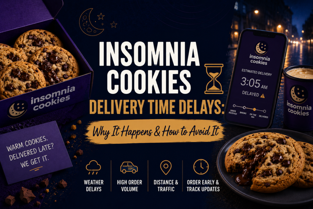 Insomnia Cookies Delivery Time Delays: Why It Happens & How to Avoid It Cookies Menu