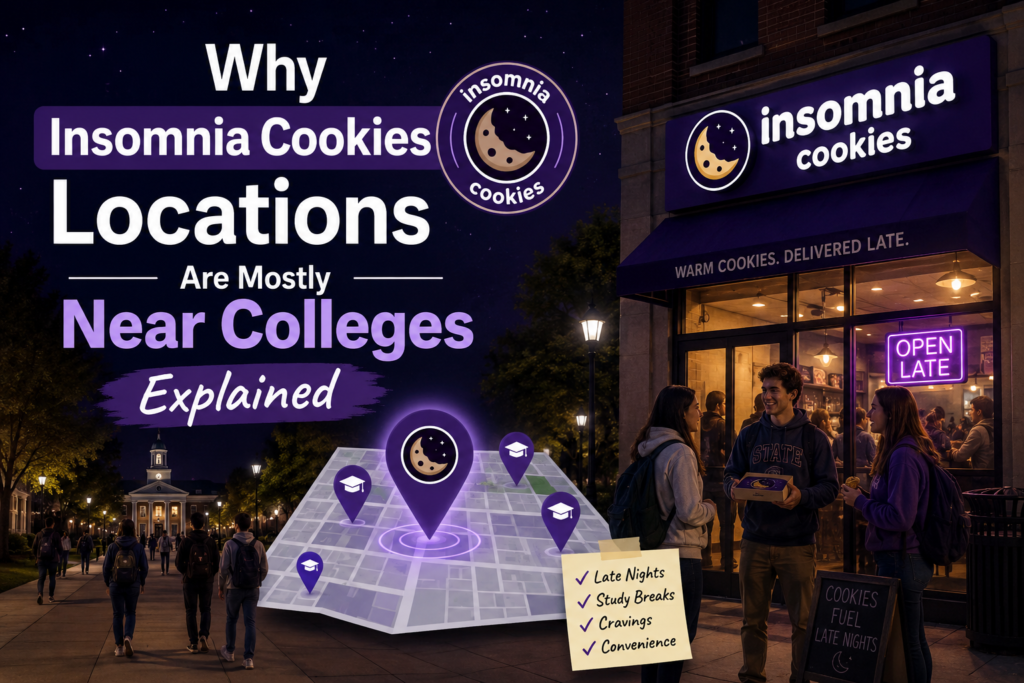 Why Insomnia Cookies Locations Are Mostly Near Colleges Explained Cookies Menu